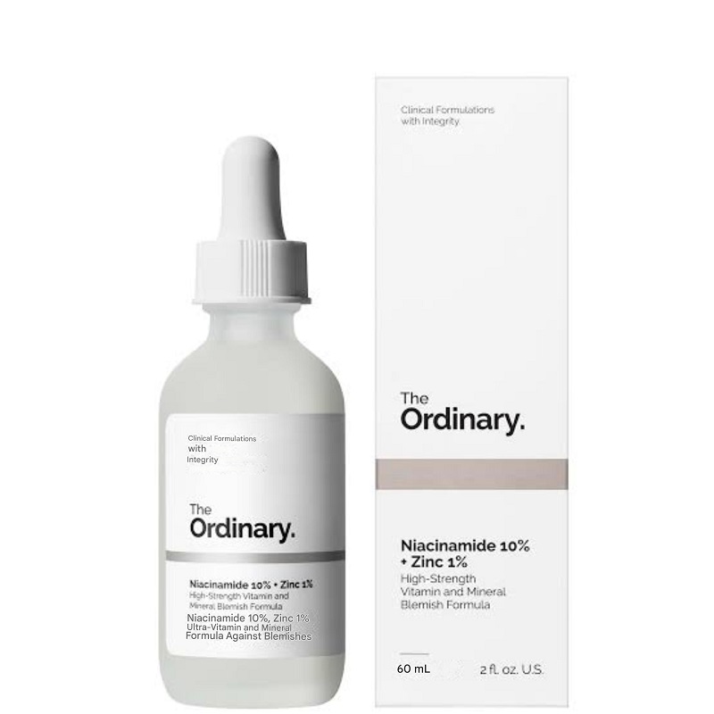 سرم ضد جوش نیاسینامید 10٪ + زینک 1٪ اوردینری